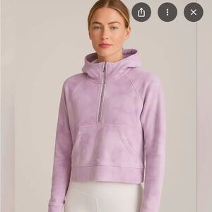 Lululemon half zip scuba cropped xl/xxl
